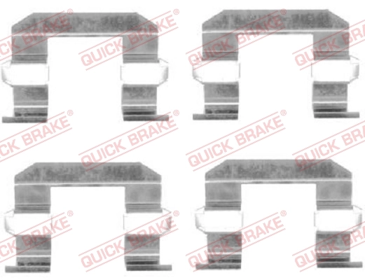 Accessory Kit, disc brake pad